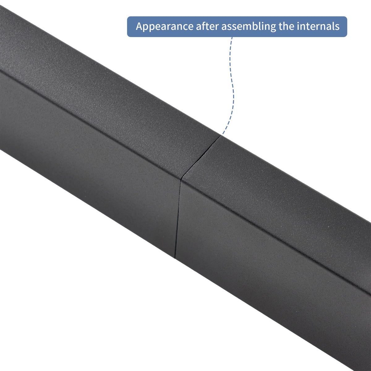 Matte Black Handrails Kit for Stairs U21865