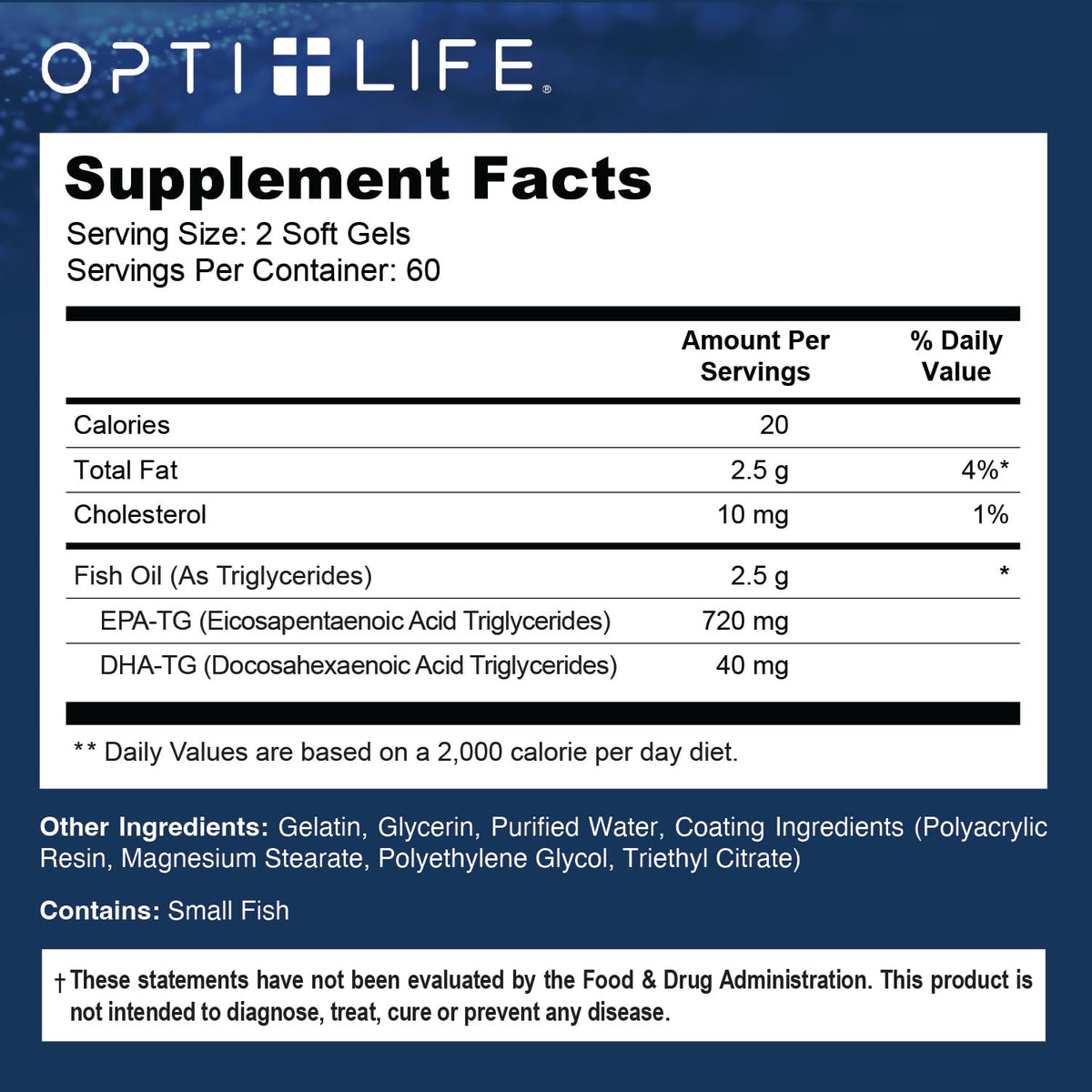 Omega 3 Fish Oil 1200mg Softgels 120 Ct Y325701