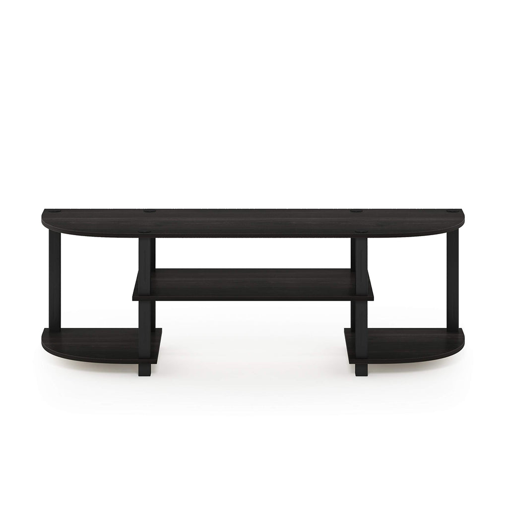 Espresso/Black TV Entertainment Center K797