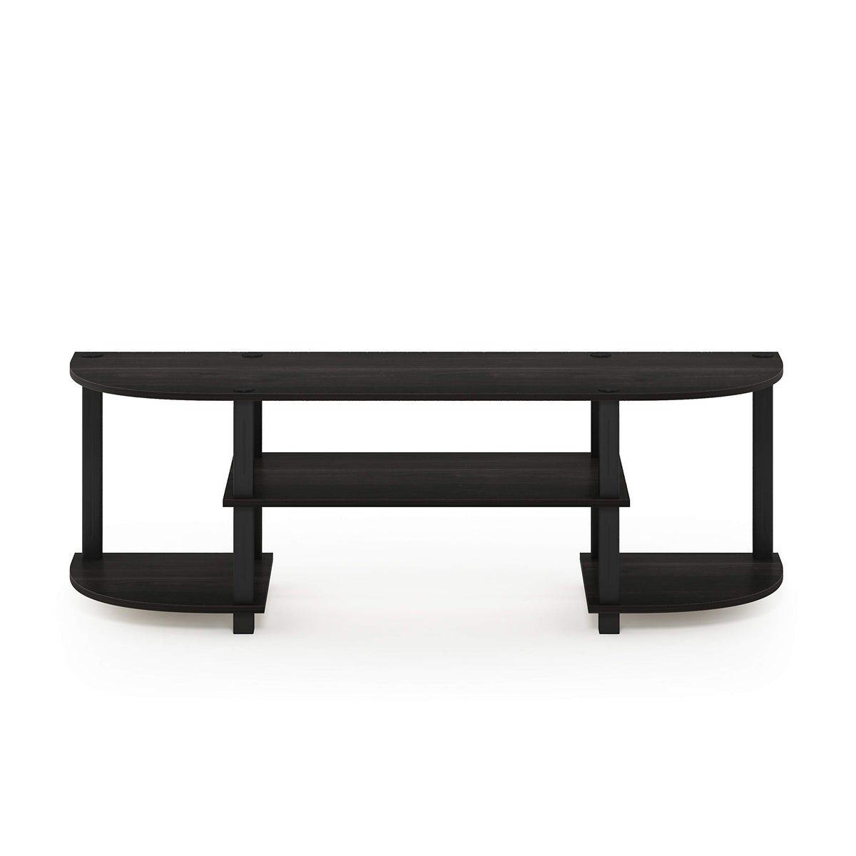 Espresso/Black TV Entertainment Center K797