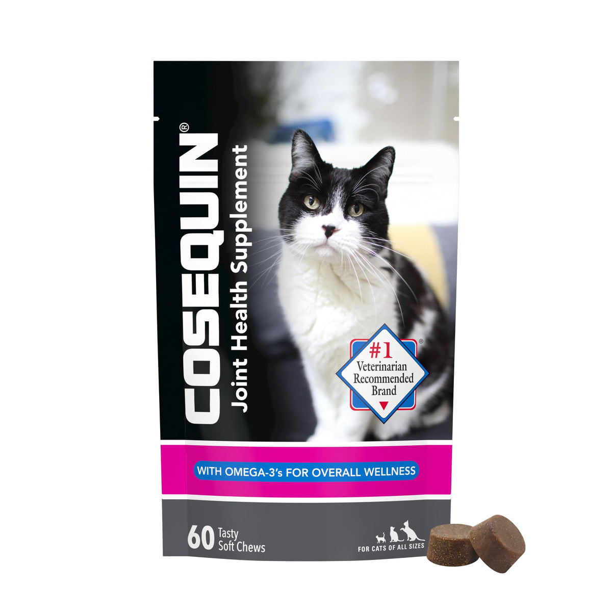 Joint Health Supplement for Cats, Soft Chews, 60ct Z92314