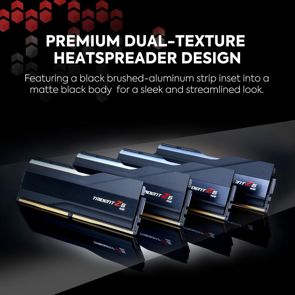DDR5 RAM 64GB (2x32GB) 6400MT/s Matte Black O47282