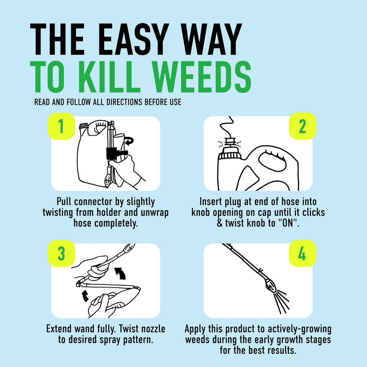 Tough Weed Killer for Northern Grasses L2726