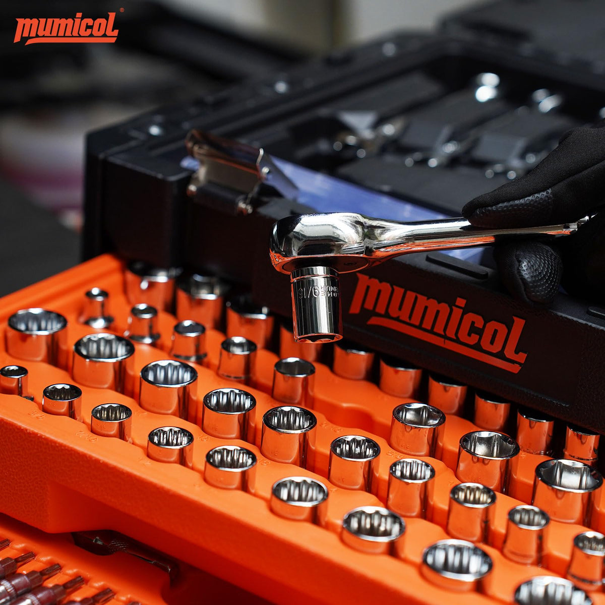 320-Pcs Mechanic Tool Set with 72-Tooth Ratchet Z8011