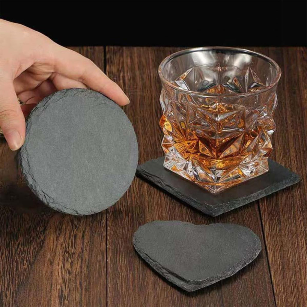 Natural Stone Drink Coasters Set Z48042