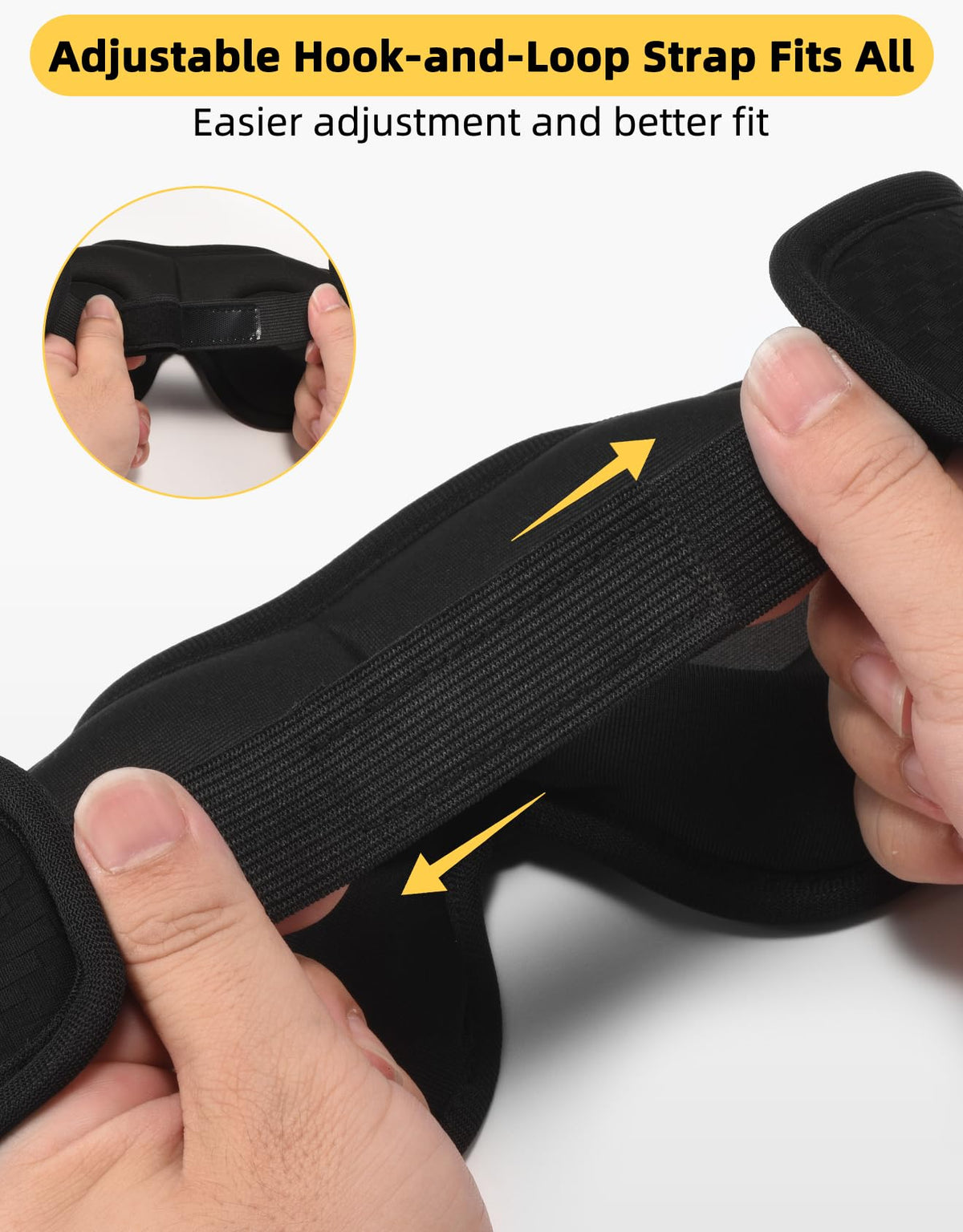 Adjustable Sleep Mask with Bluetooth Headphones F118768