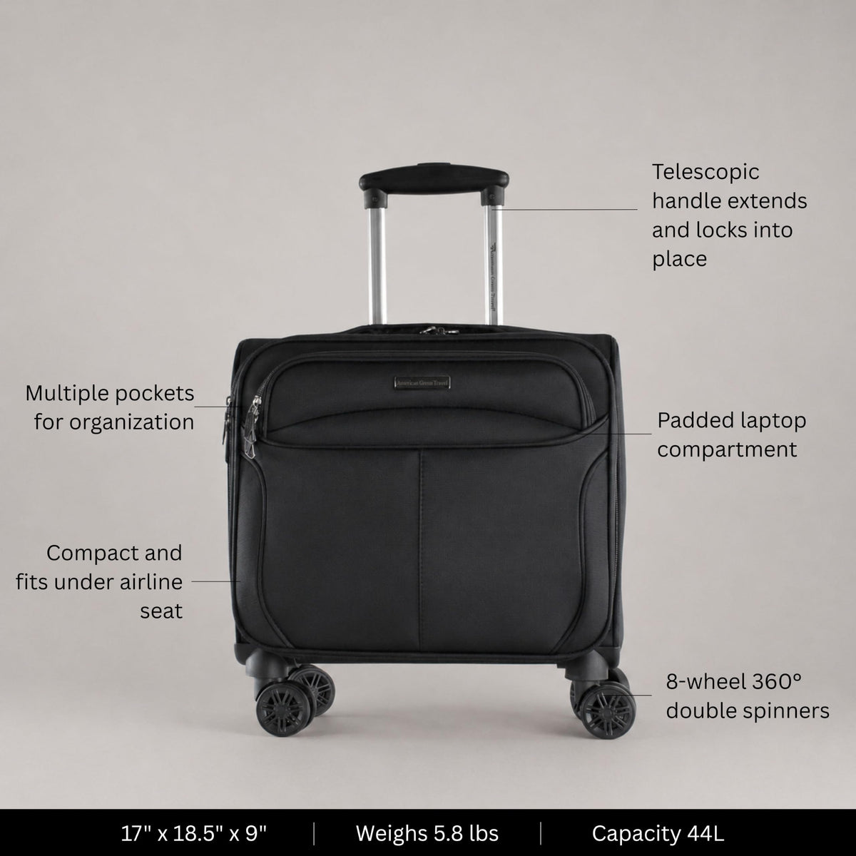 Carry-On Spinner Briefcase A532941