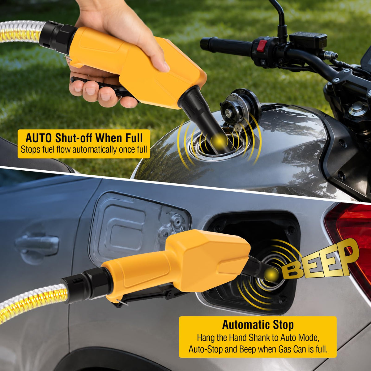 Cordless Fuel Transfer Pump with Auto-Stop Nozzle R237965