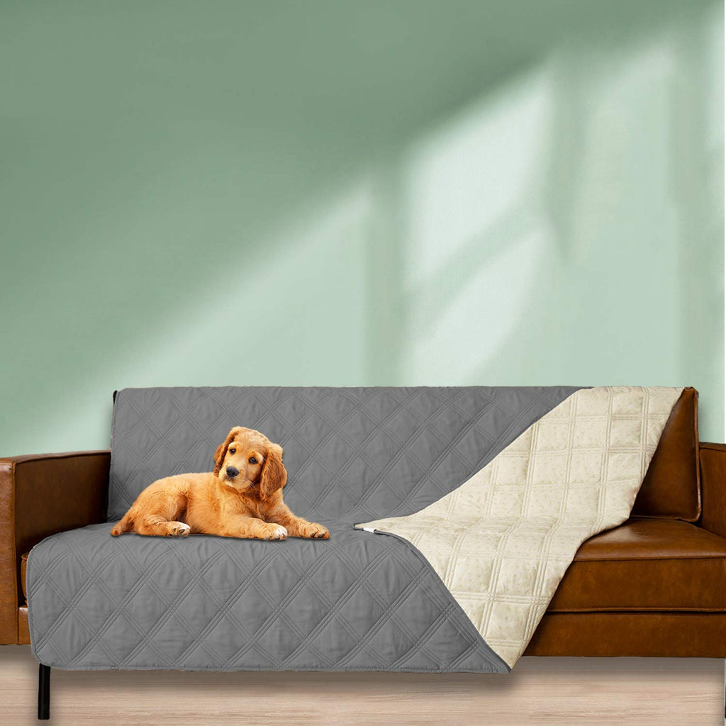 Waterproof Dog Bed Cover Pet Blanket with Anti-Slip Back E867343