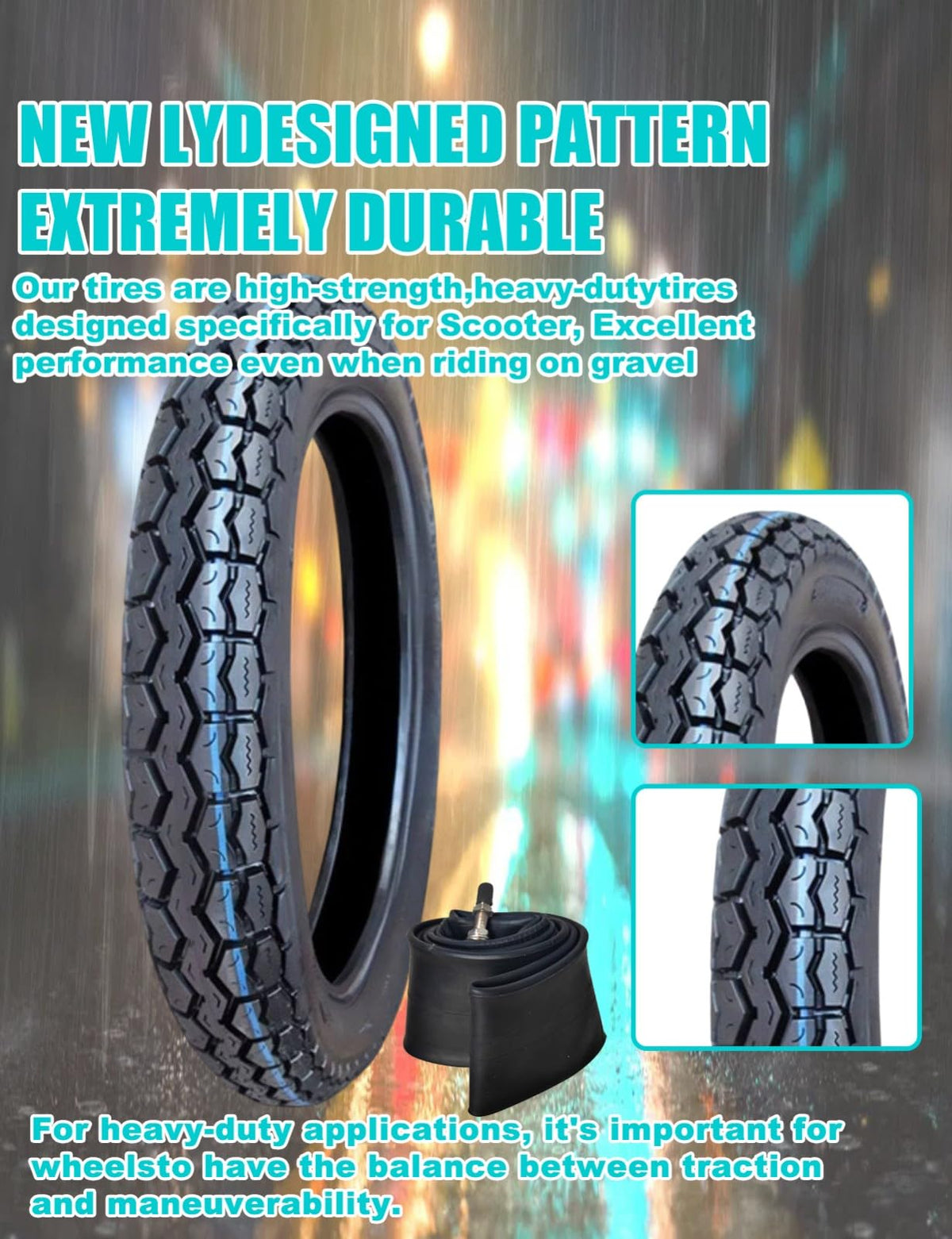 17 Dirt Bike Tire and Tube Set K12912
