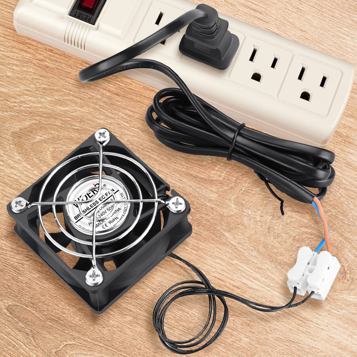 60mm x 25mm Mini Muffin Fan Cooling Axial AC P206