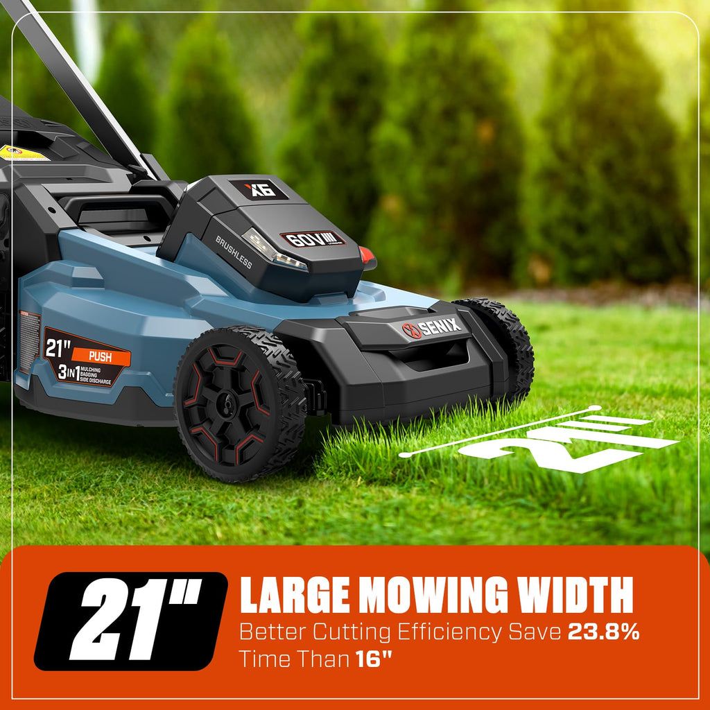 60 Volt Max 21-Inch Cordless Push Lawn Mower C401439