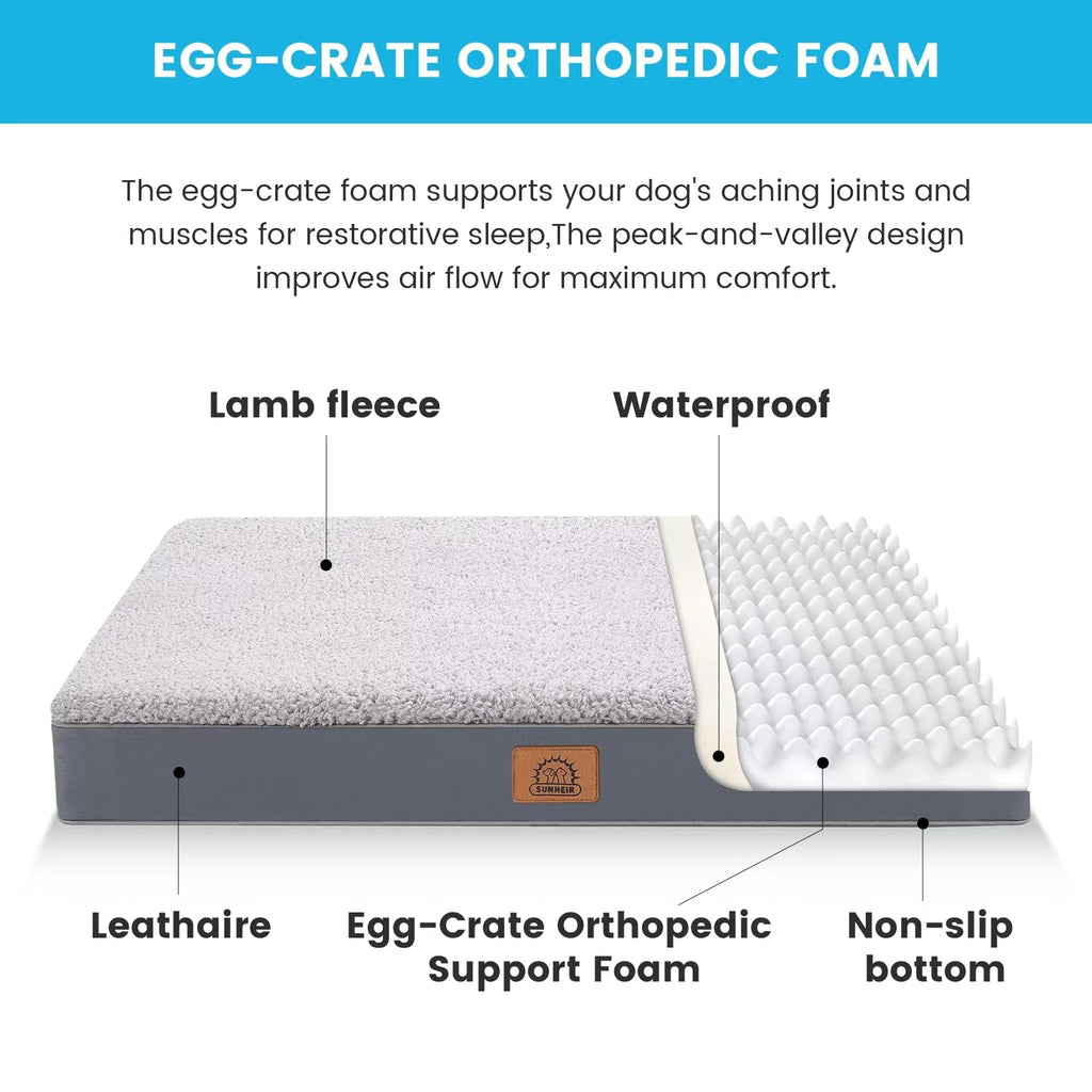 Washable Orthopedic Large Dog Bed H27990