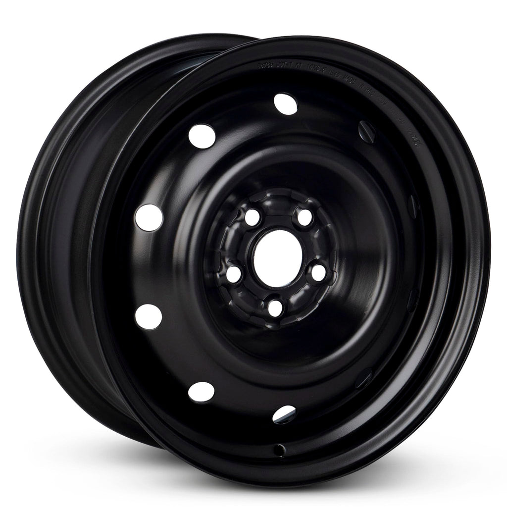 16 Inch Black Steel Rim Car Wheel R76068