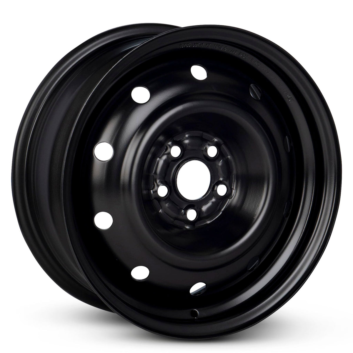 16 Inch Black Steel Rim Car Wheel R76068