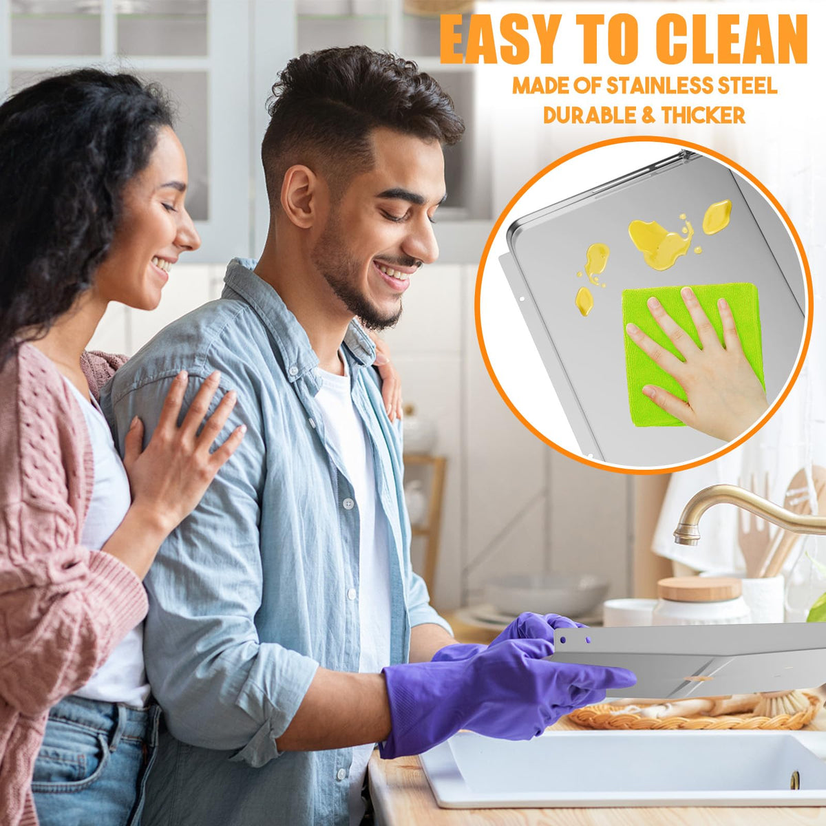 Grease Tray with Catch Pan (25-34 inch) F992858