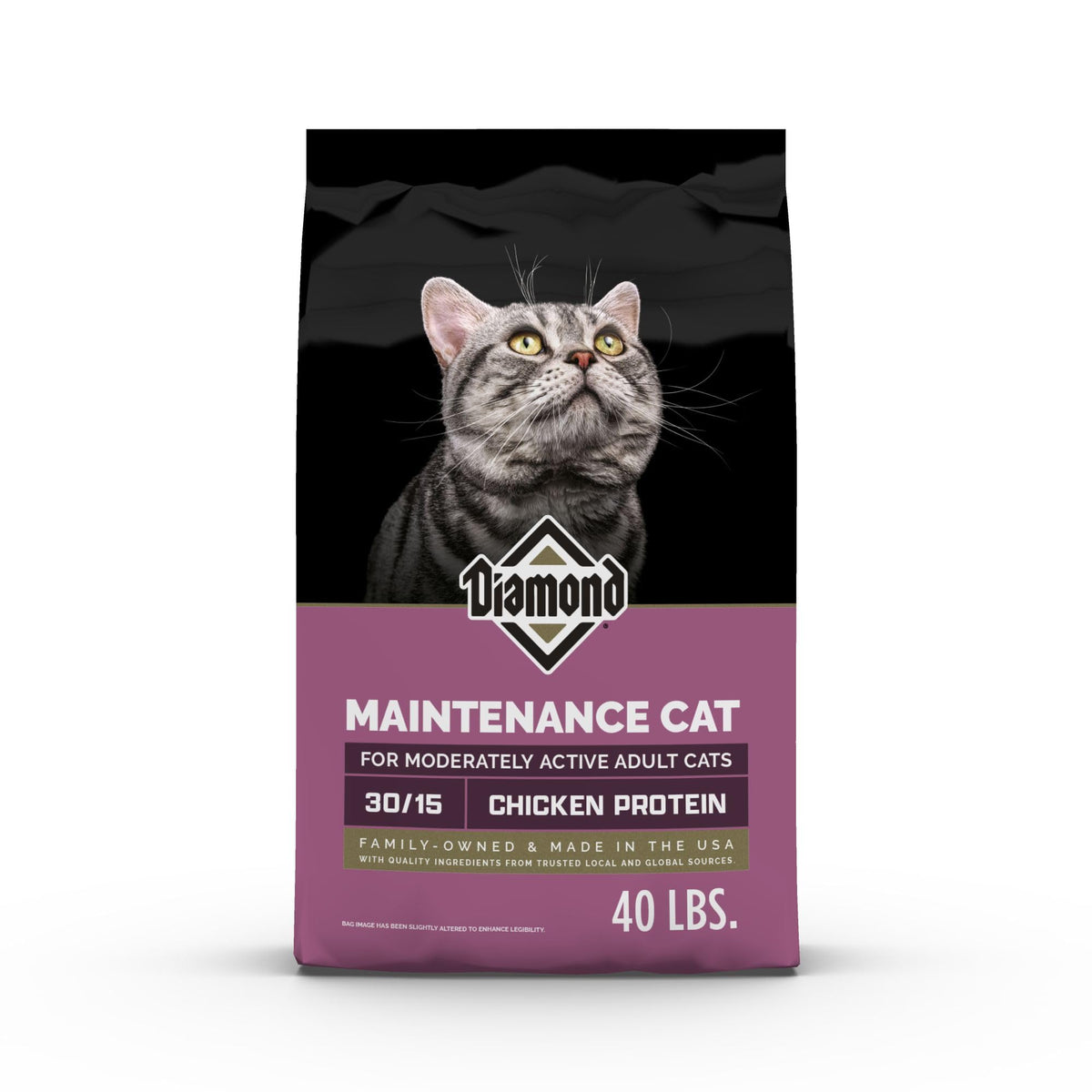 Adult Dry Cat Food Chicken Protein 40lb Y41547