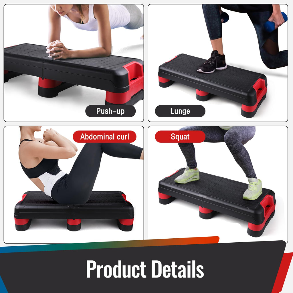 33.5" Foldable Aerobic Step Platform E152611