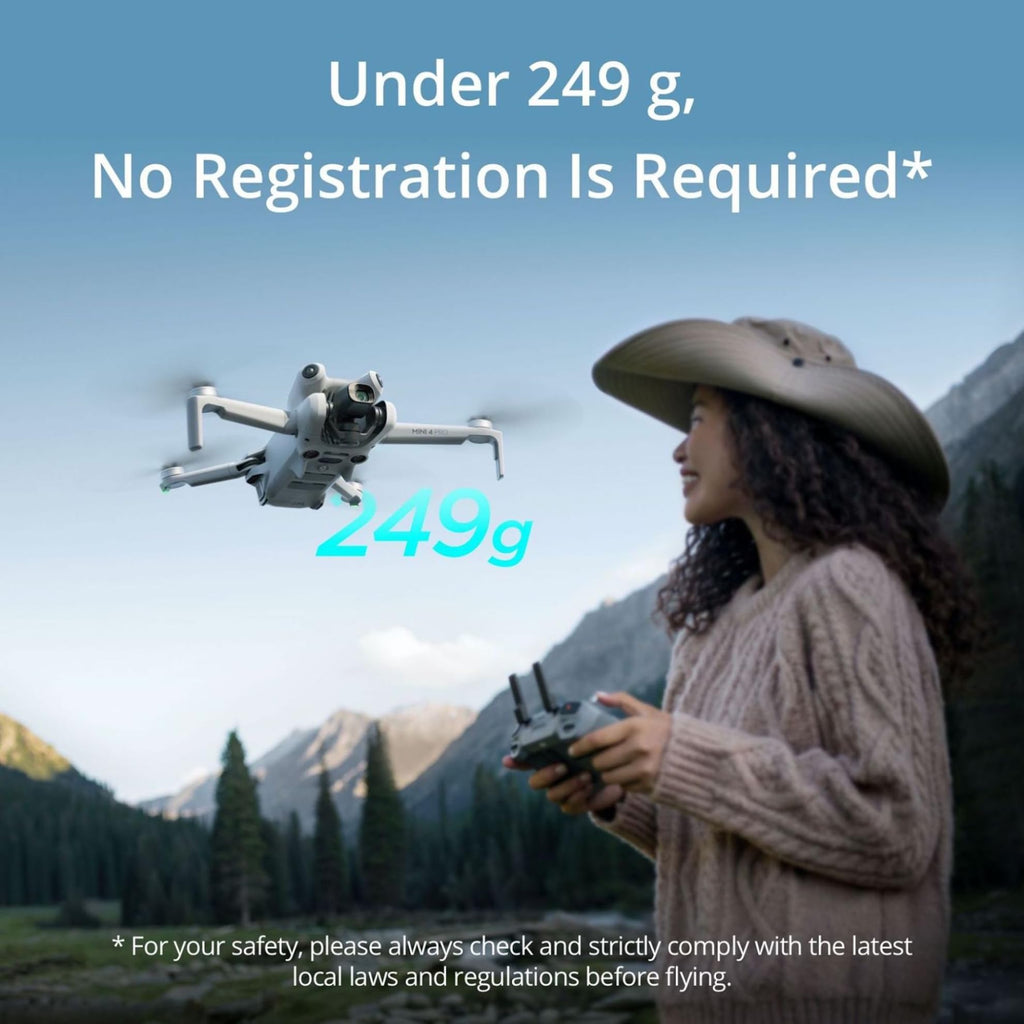 Mini 4 Pro Drone with Camera 4K 249 g 34 Mins Flight Time W361577