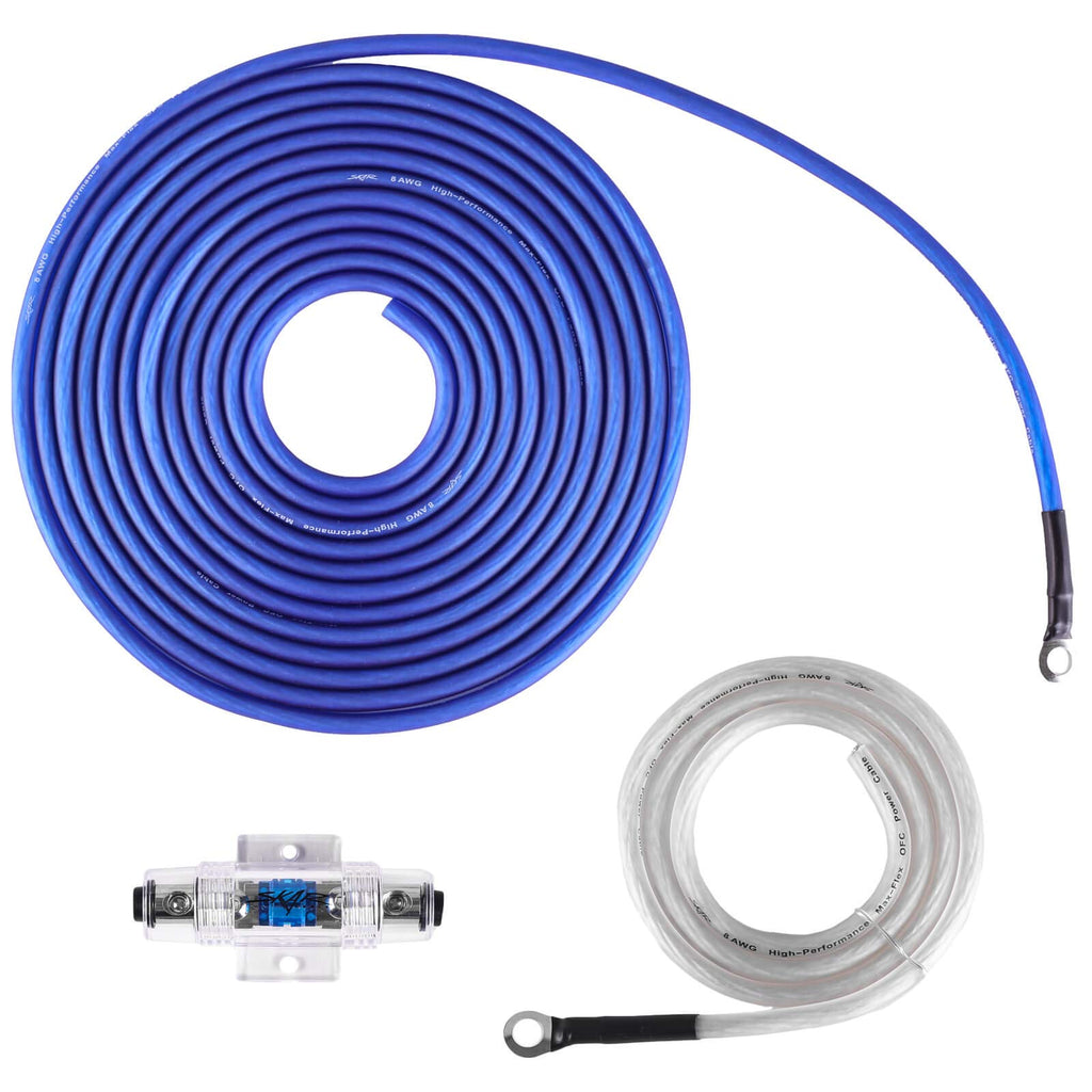 8 Gauge OFC Amplifier Installation Wiring Kit S9064