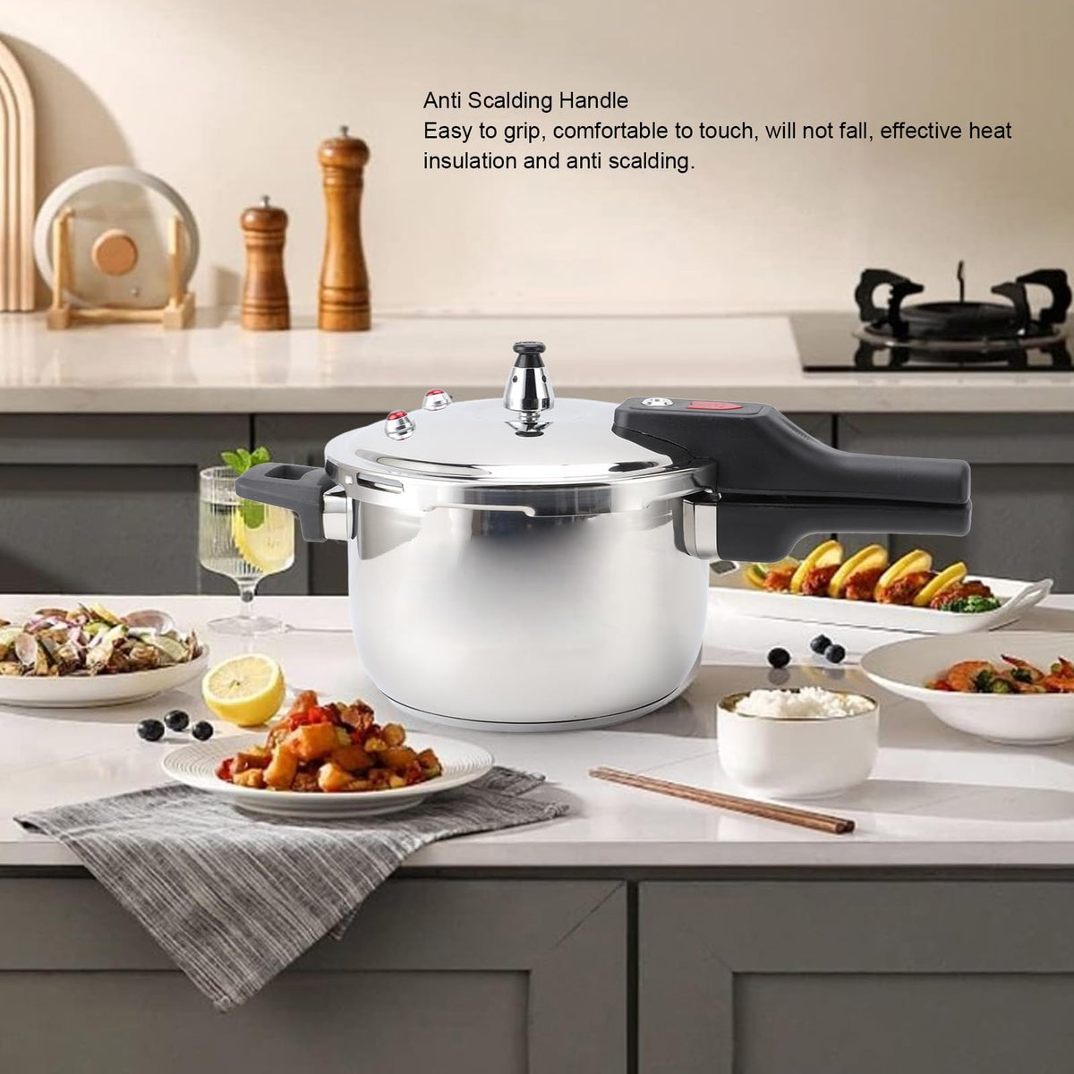 Stainless Steel 3L Non Stick Pressure Cooker G94465