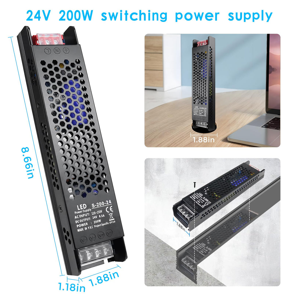 24V 200W LED Power Supply Y588111