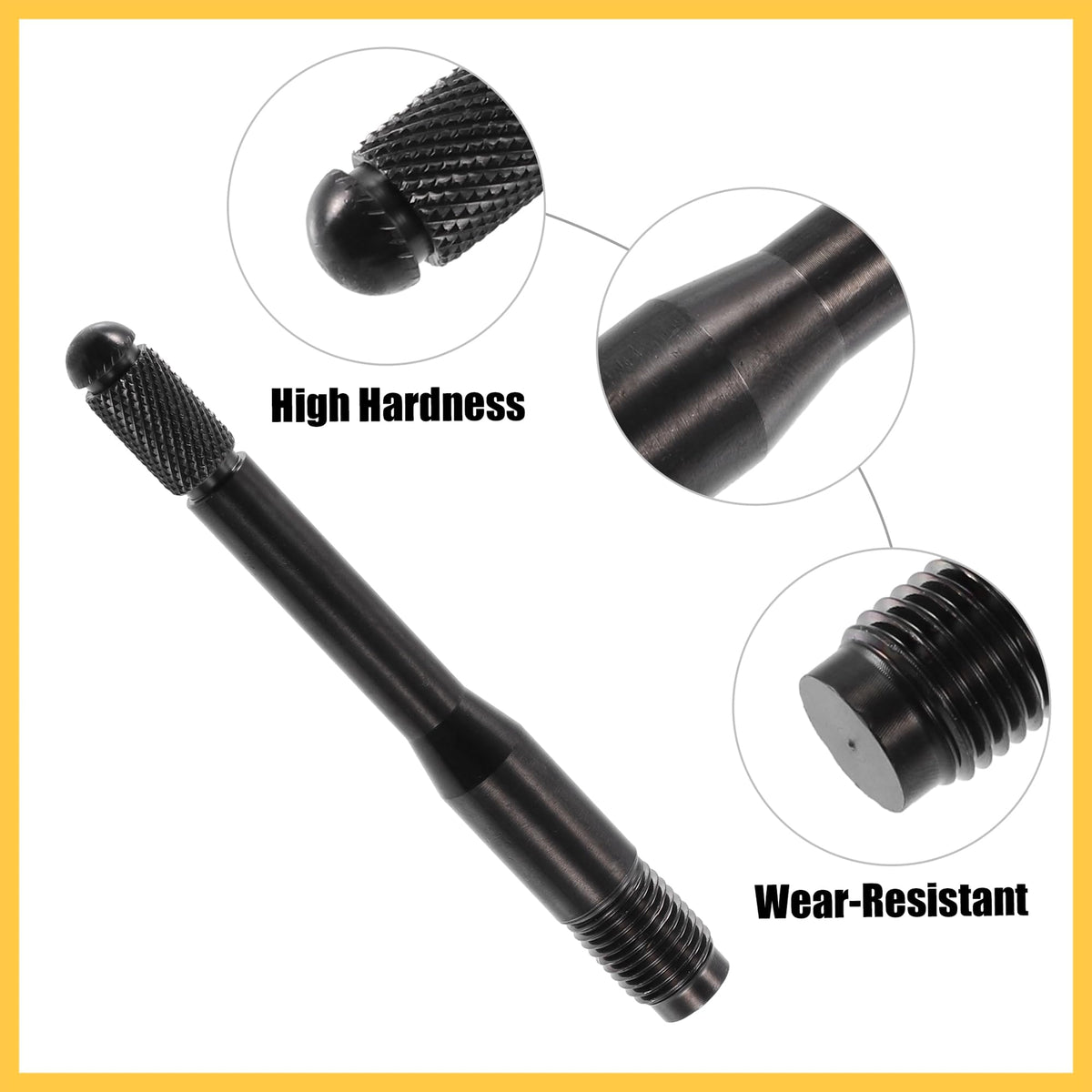 M14x1.5 Wheel Alignment Pin Black Q454