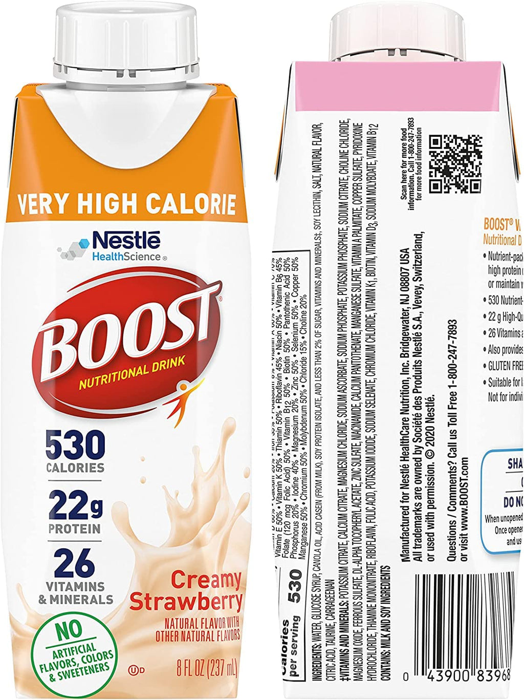 Very High Calorie Nutritional Drink Variety Pack, 12 Count P3961