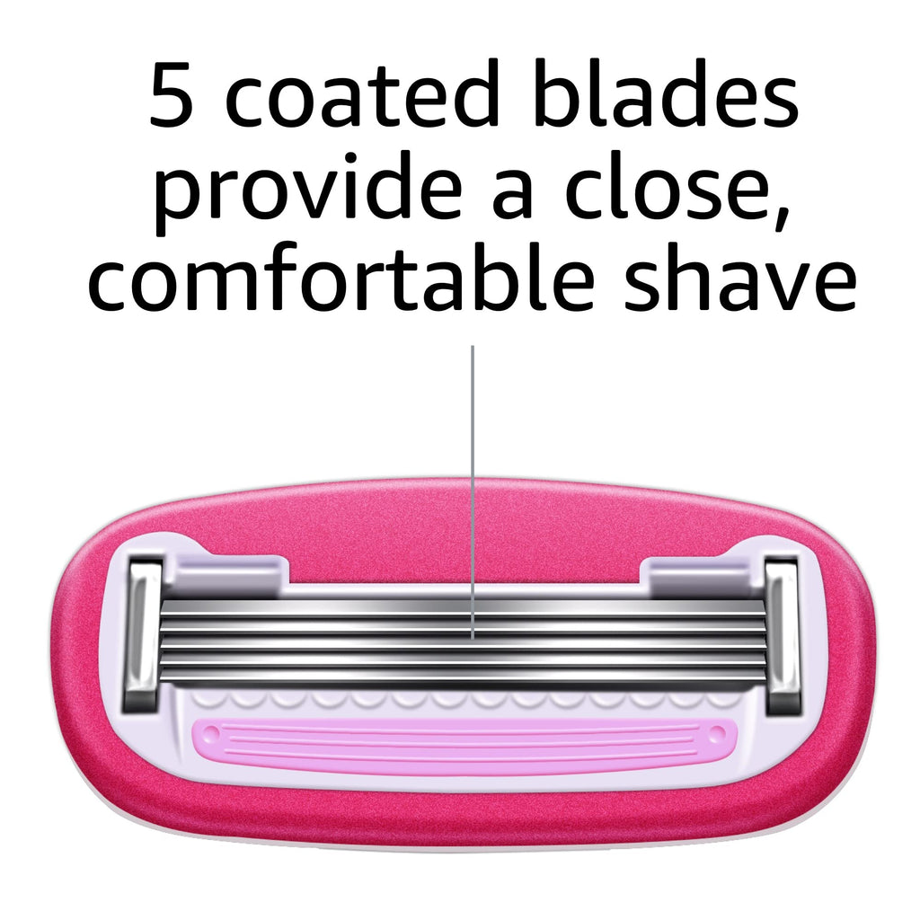5-Blade Razor Refills, 6 Cartridges (Pack of 2) P489