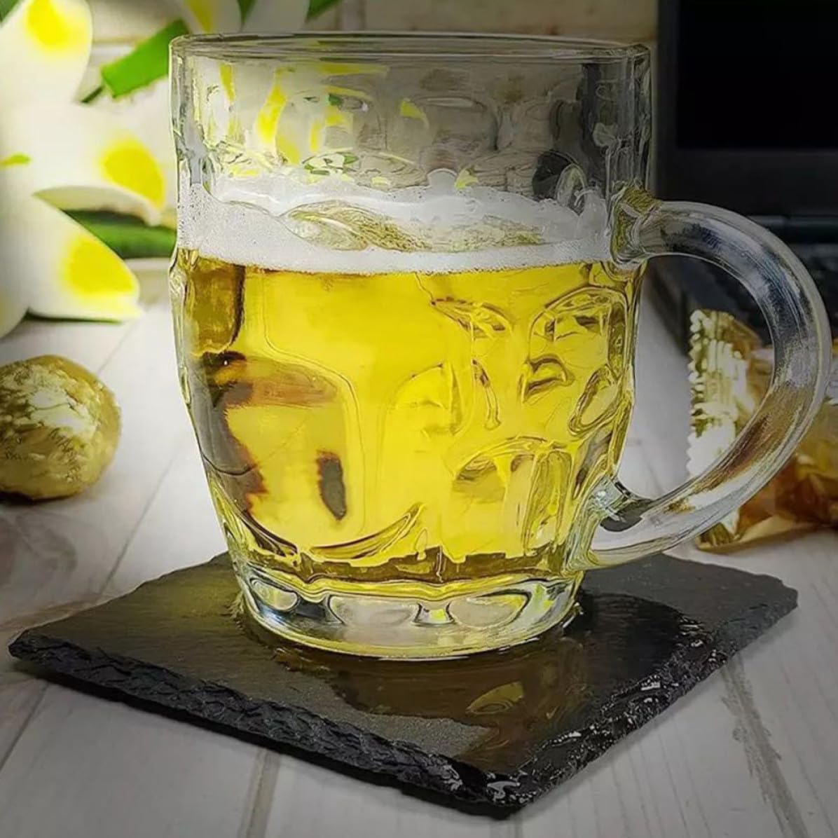 Natural Stone Drink Coasters Set Z48042