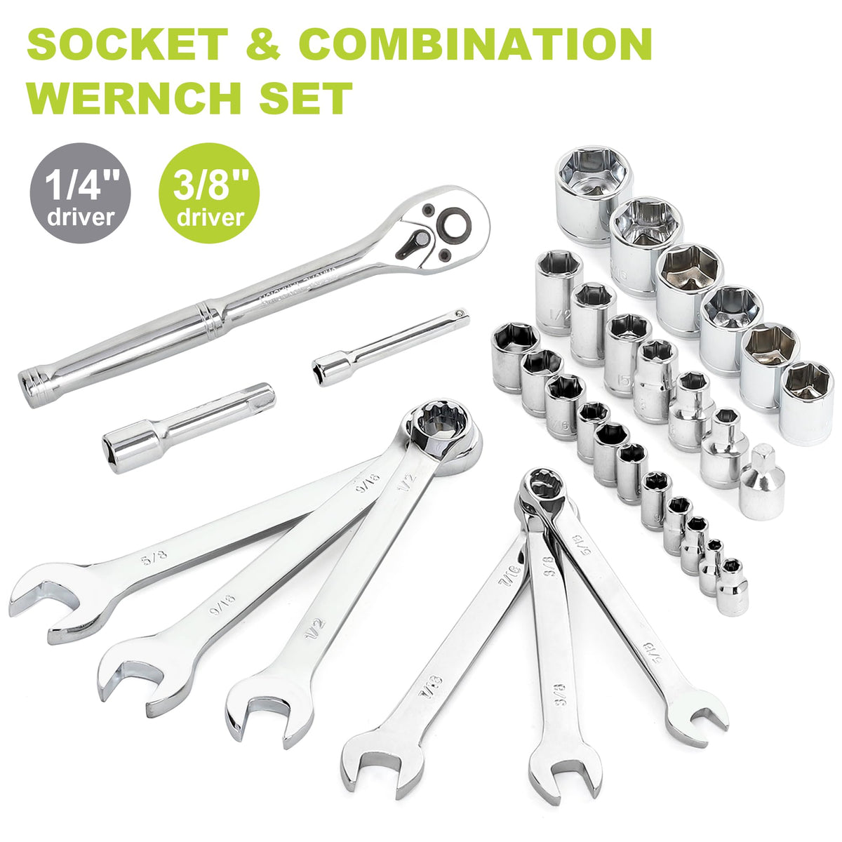 198-Piece Home Repairing Tool Set with Tool Box Z352367