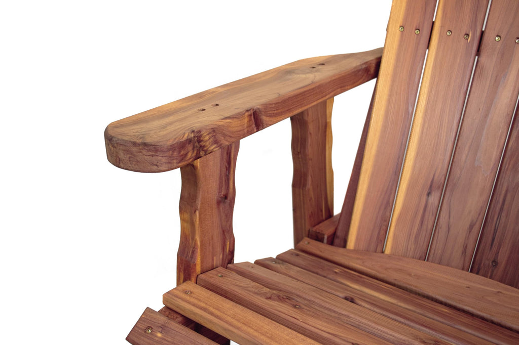 23" Cedar Adirondack Swivel Glider O732440