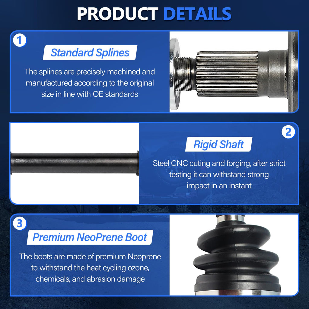 CV Axle Shaft Assembly A81205