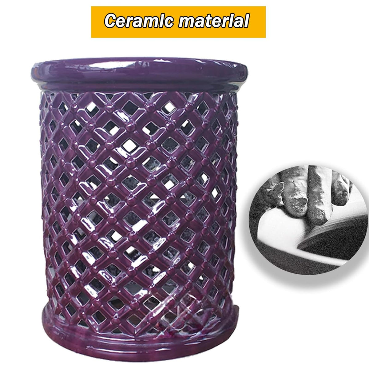 Ceramic Decorative Garden Stool U8812