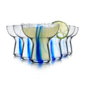 Blue Ribbon Stemless Margarita Glasses Set of 6 J167937