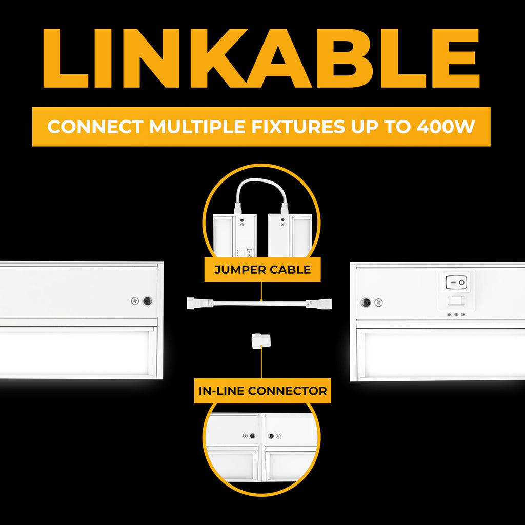 LED Under Cabinet Lighting 24 Inch White C630