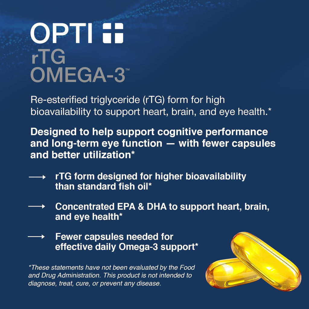 Omega 3 Fish Oil 1200mg Softgels 120 Ct Y325701
