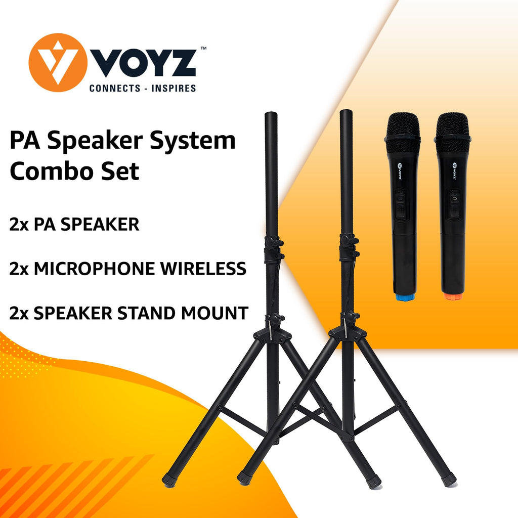 15" 2000 Watt 2-Way Powered PA Speaker System P554
