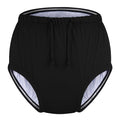 Reusable Waterproof Leakproof Swim Diaper Black 10-12Years K34262