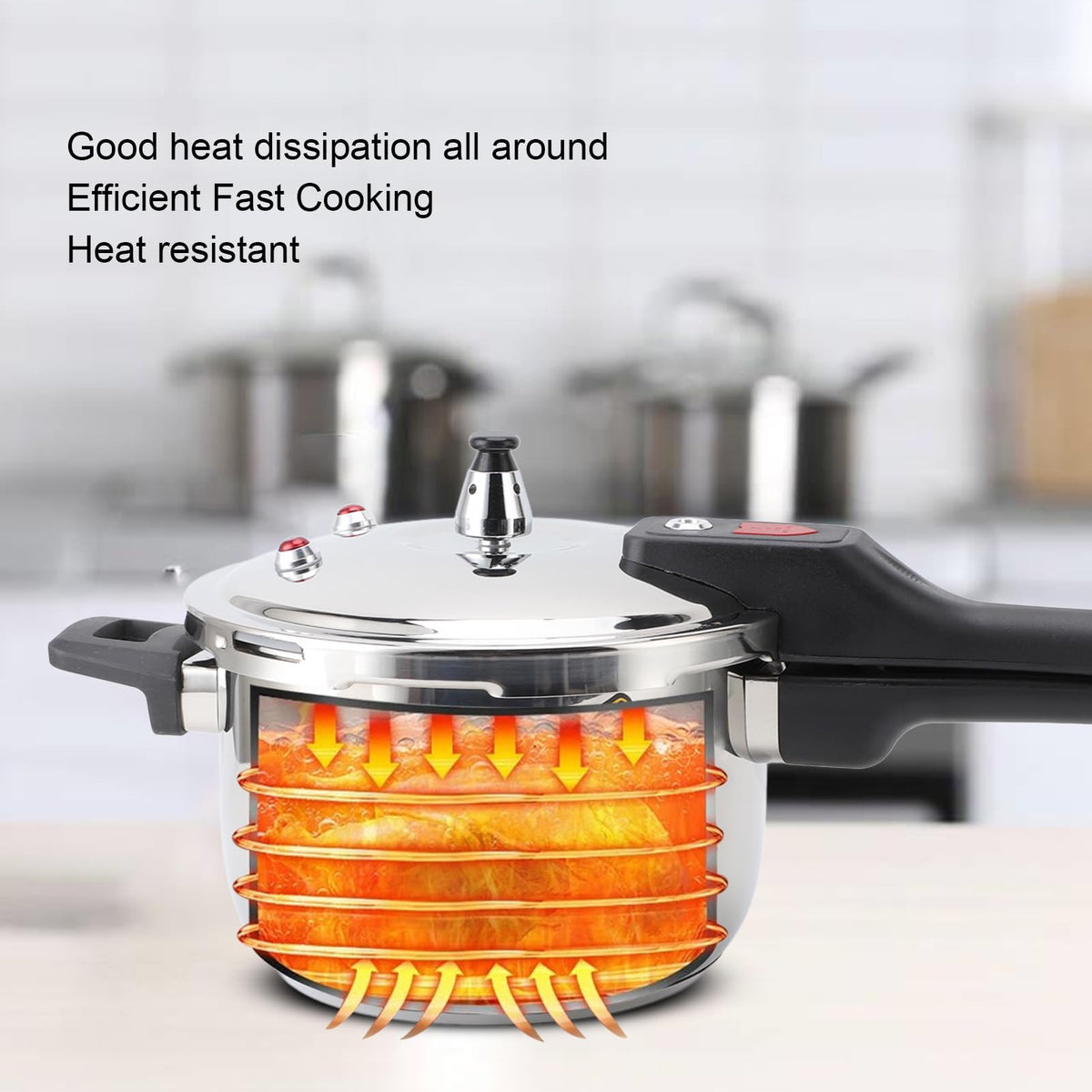Stainless Steel 3L Non Stick Pressure Cooker G94465