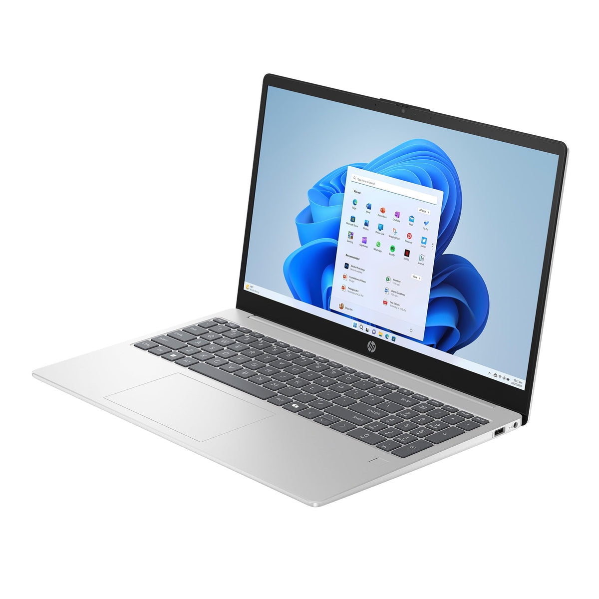 15.6 inch FHD IPS Laptop, Intel Core i3-N305, 8GB RAM, 256GB SSD, Natural Silver K7077