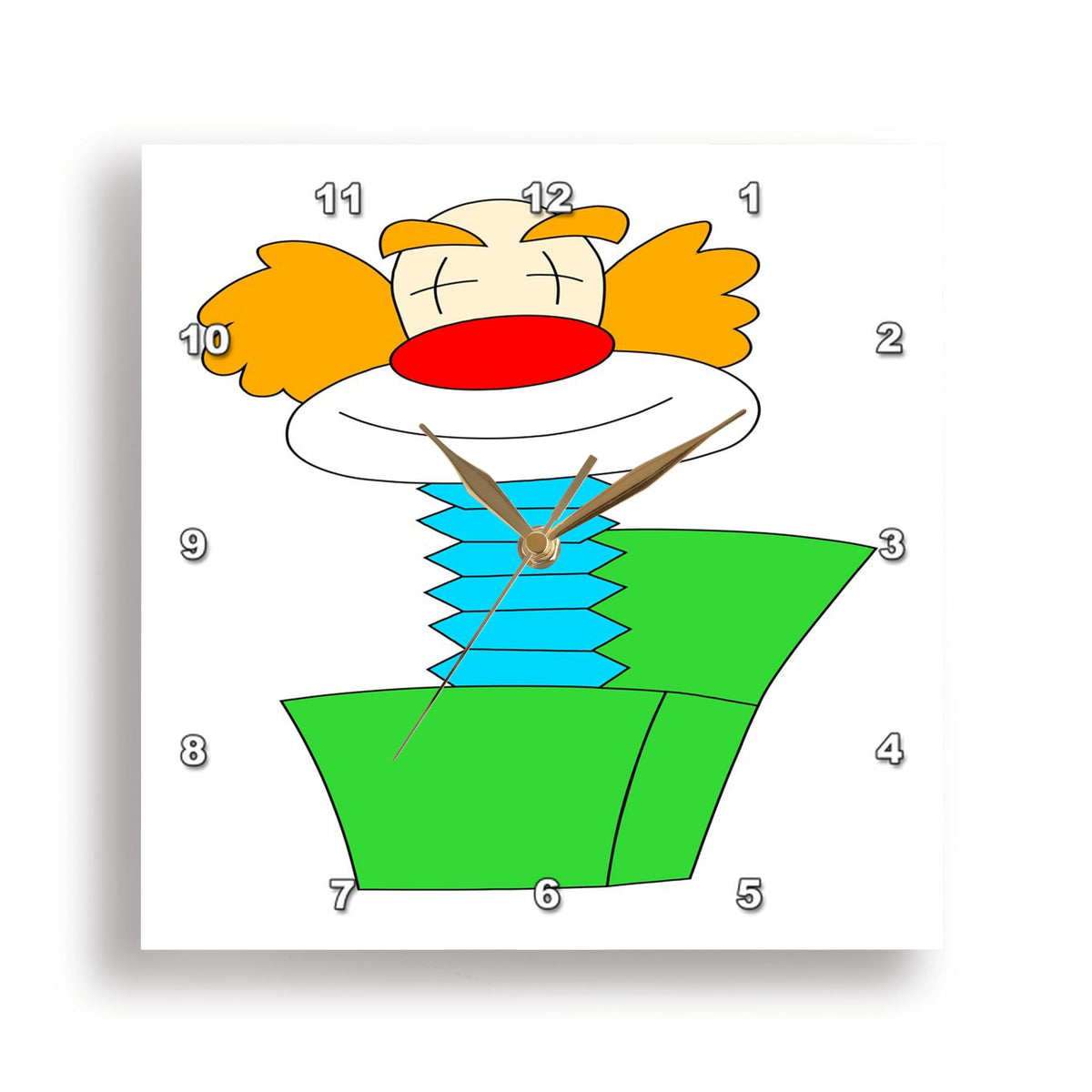 Cute Jack in the Box Wall Clock U605