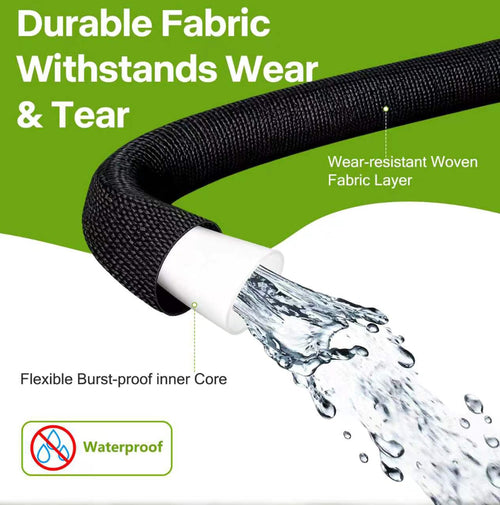 100 ft x 5/8 in Black All-Weather Garden Hose P4319