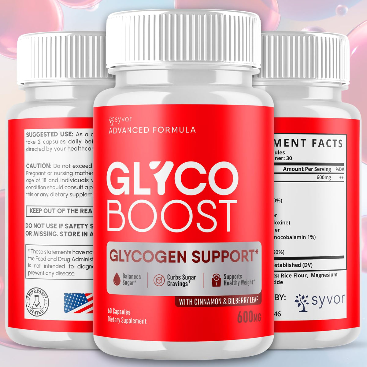 5 Pack 300 Capsules G7989