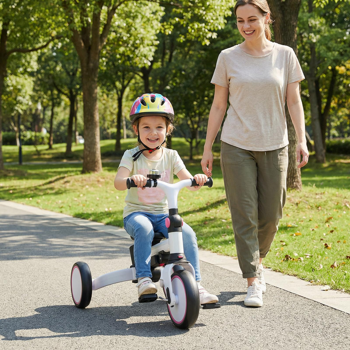 Kids 8-in-1 Folding Tricycle F16046