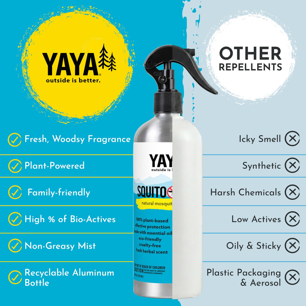 All Natural Deet-Free Mosquito Repellent Bug Spray 16 oz T842