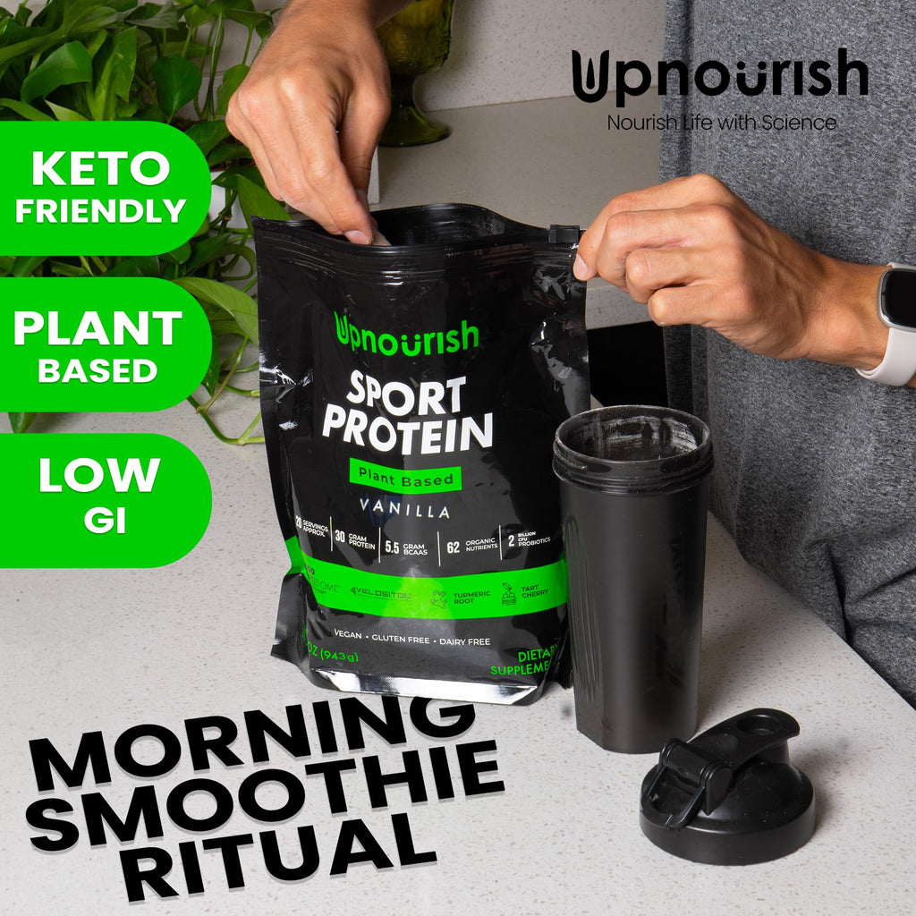 Vanilla Vegan Plant Based Protein Powder B743
