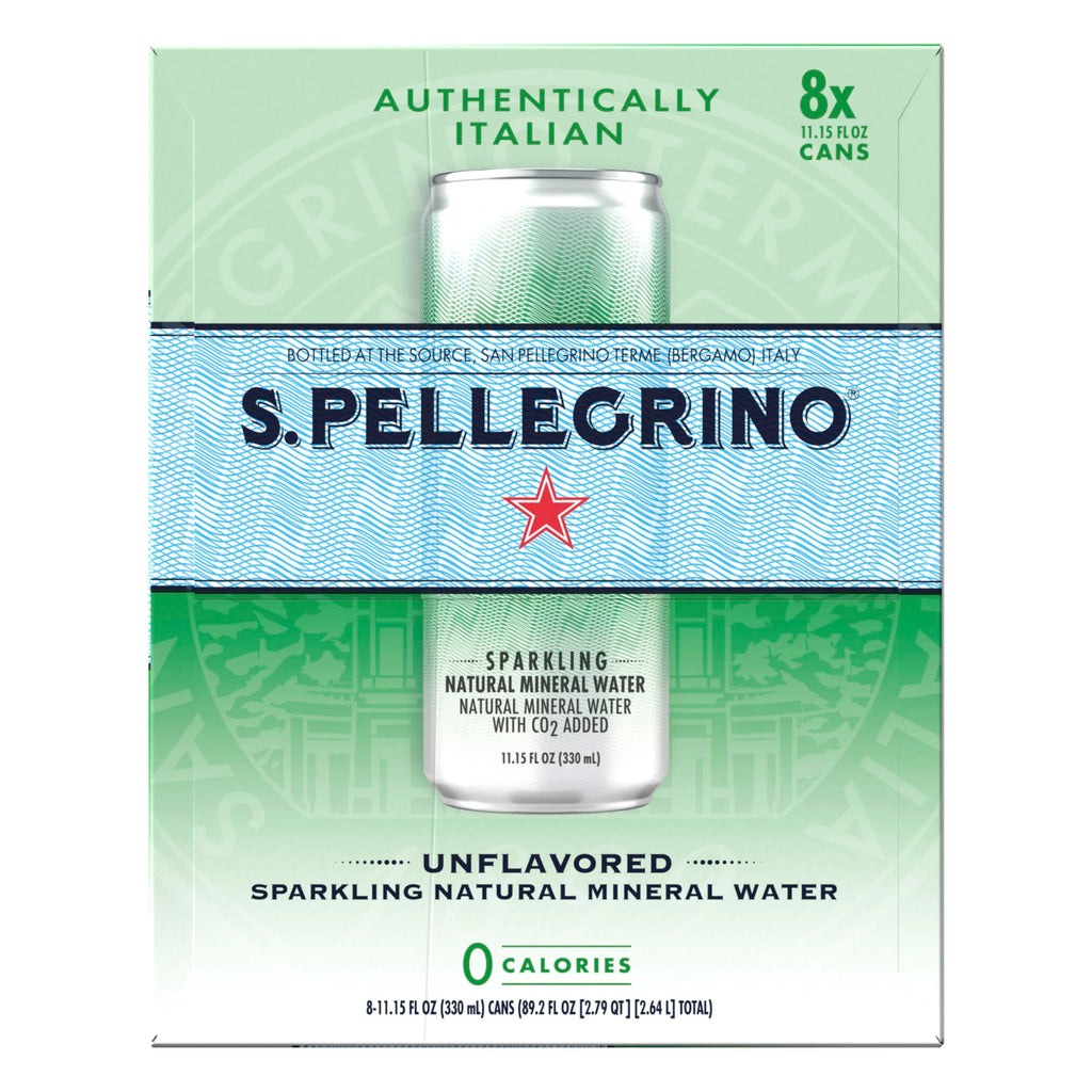 Sparkling Natural Mineral Water 11.15 Fl Oz 8-Pack W40421