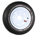 White 5 Lug Trailer Tire Rim Assembly E8053