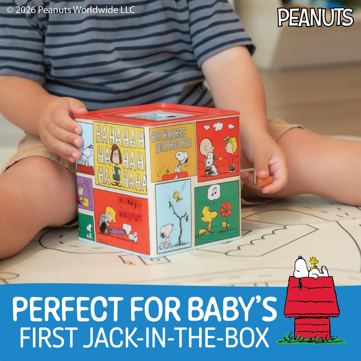 Musical Metal Jack-in-the-Box K973